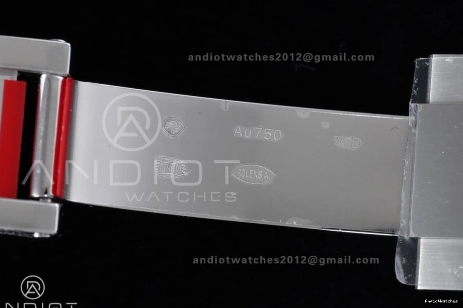 Diamonds SoftTouch Oysterflex Dial Strap Silver 816 Black (Weighted) VS4131 on 1:1 Best V2 126519 VSF Daytona Edition 1103